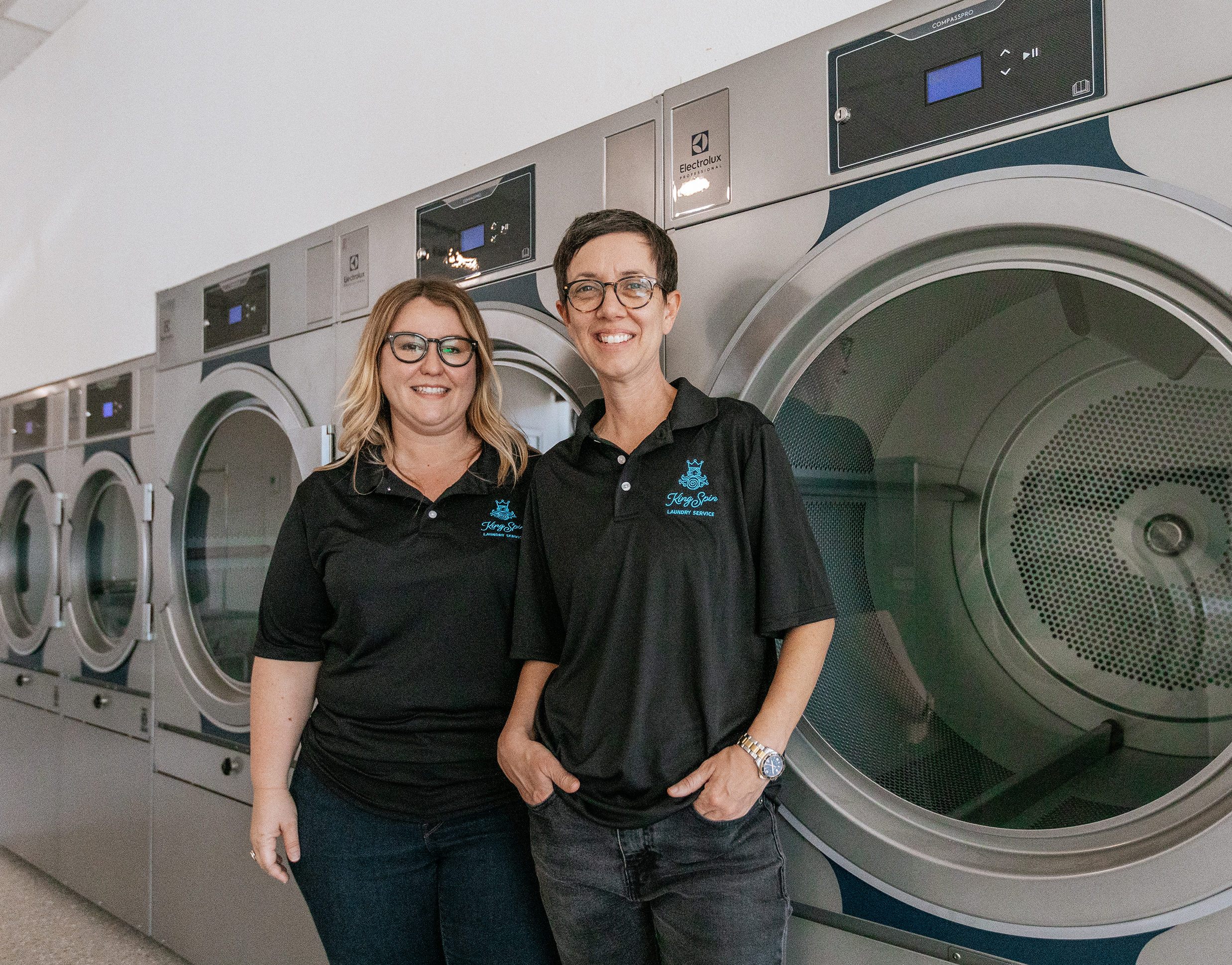 Amanda King and Amy King KingSpin Laundry service Oklahoma City