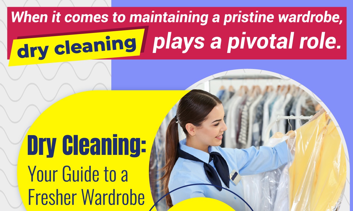 Dry Cleaning Your Guide to a Fresher Wardrobe Infographic
